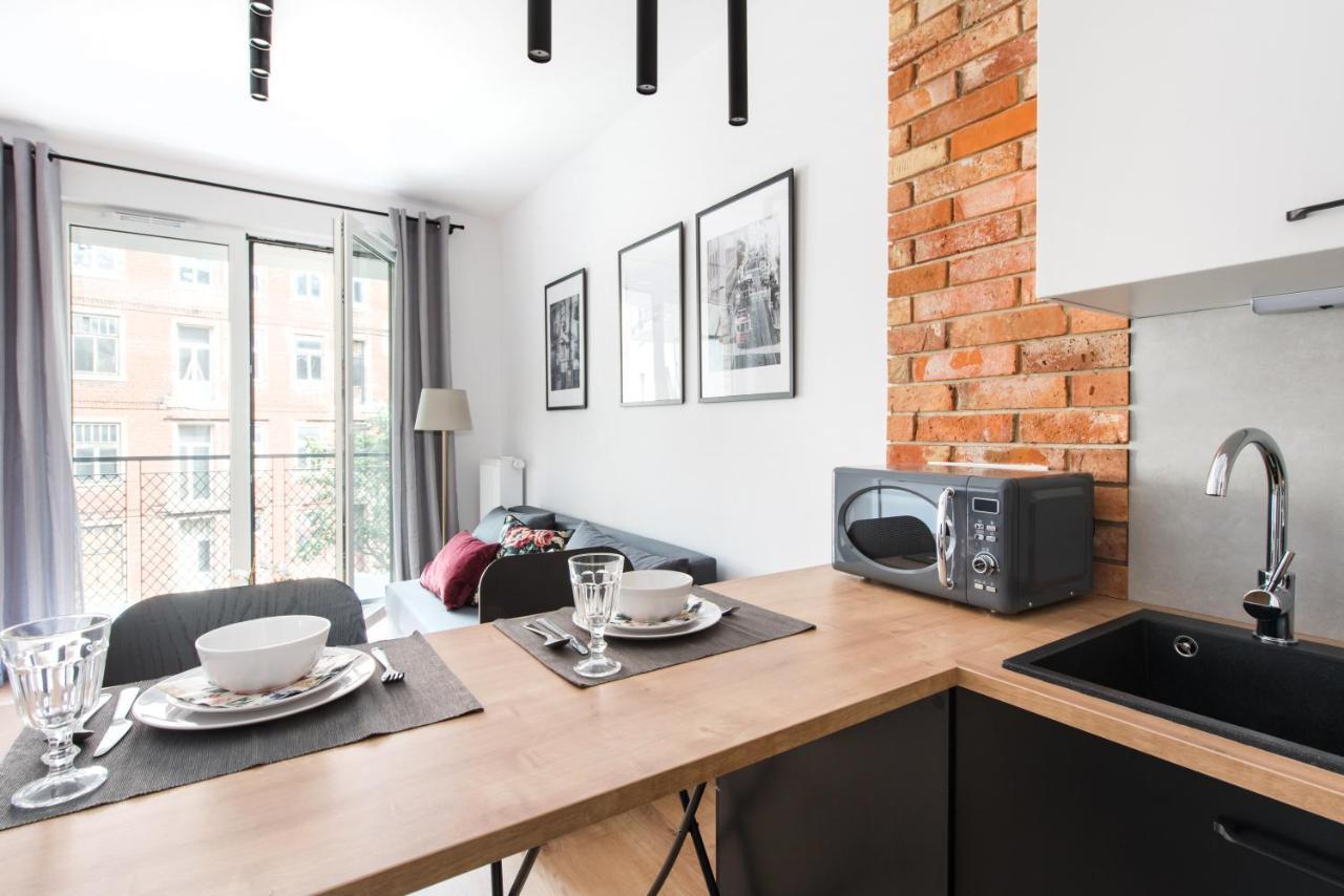 ורשה Superapart Stalowa 39 Modern Unit With Kitchen & Wifi מראה חיצוני תמונה
